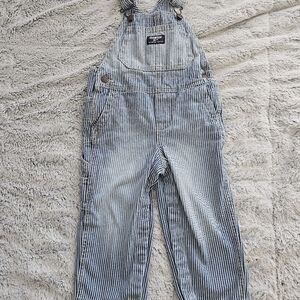 OshKosh B'gosh Navy and White Striped One Piece